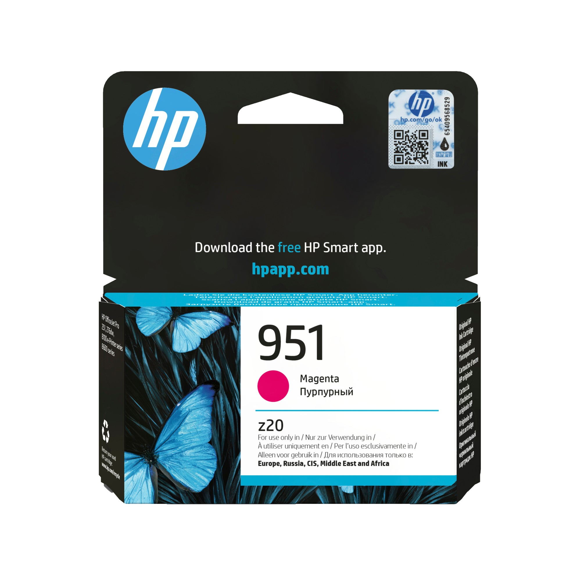 ORIGINALE HP Cartuccia d'inchiostro magenta CN051AE 951 700 pagine