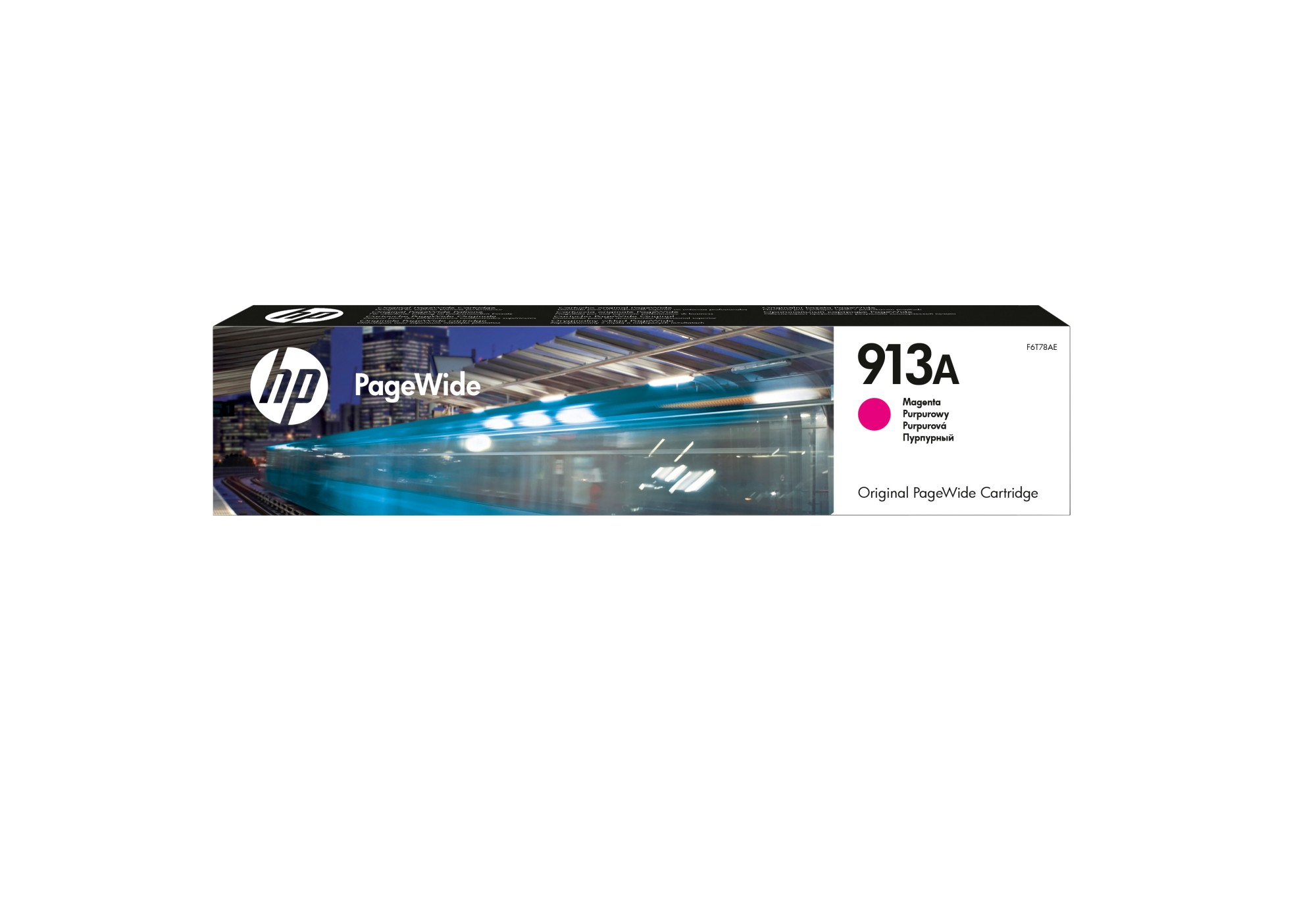 ORIGINALE HP Cartuccia d'inchiostro magenta F6T78AE 913A 3000 pagine