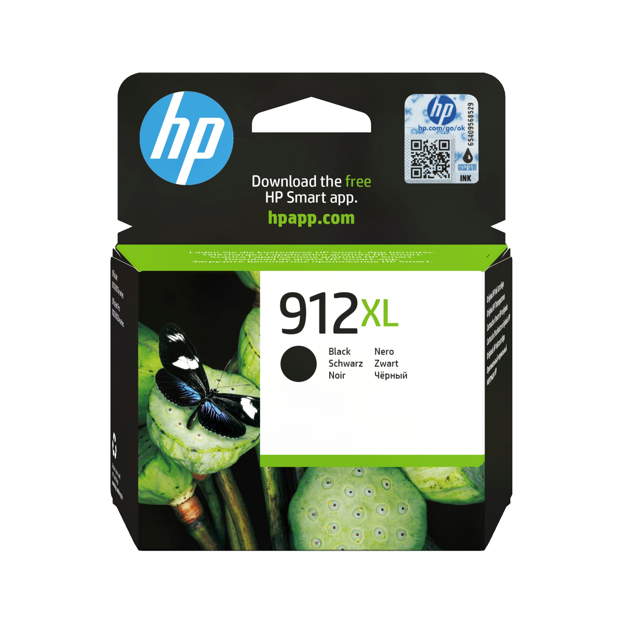 ORIGINALE HP Cartuccia d'inchiostro nero 3YL84AE 912 XL 825 pagine