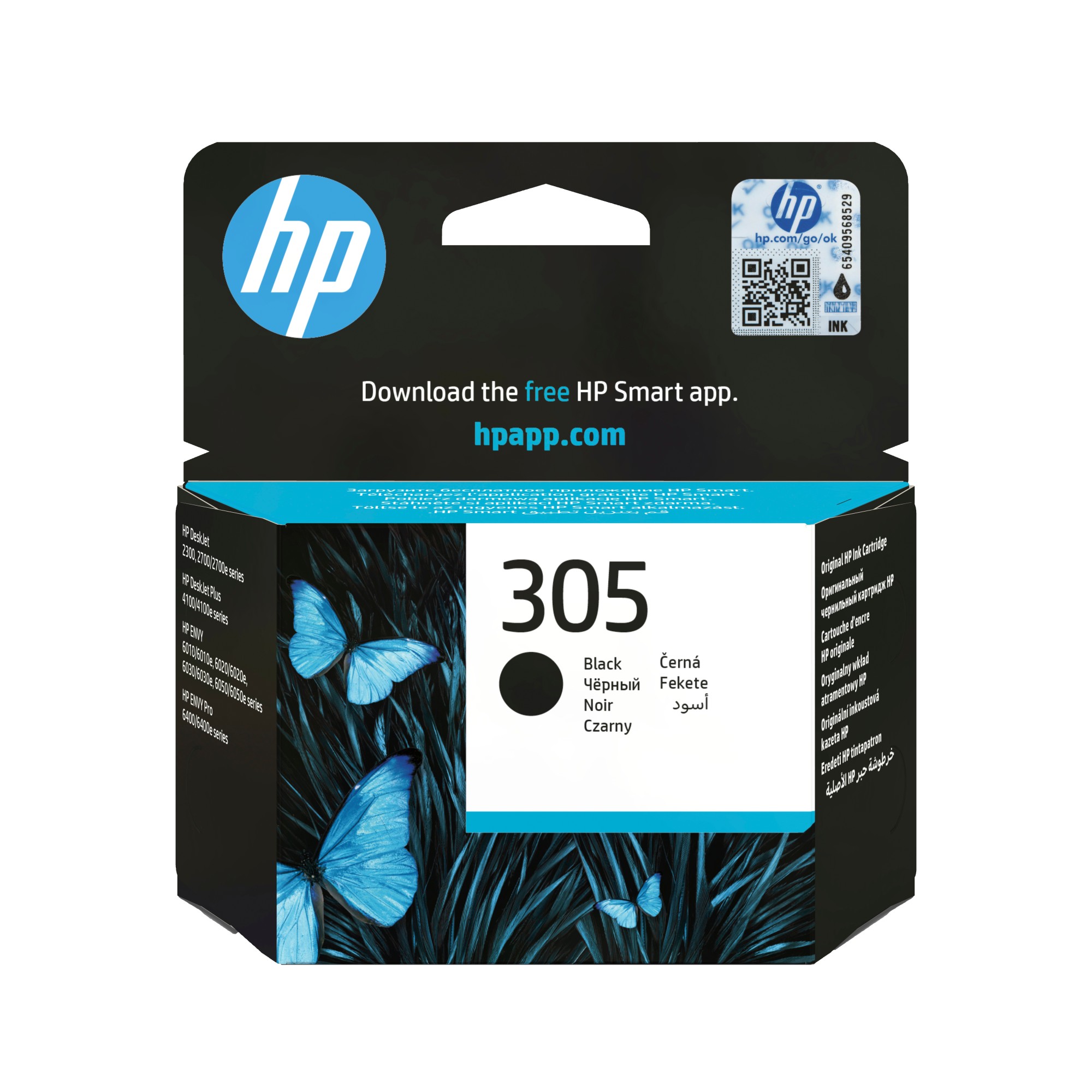 ORIGINALE HP Cartuccia d'inchiostro nero 3YM61AE 305 120 pagine