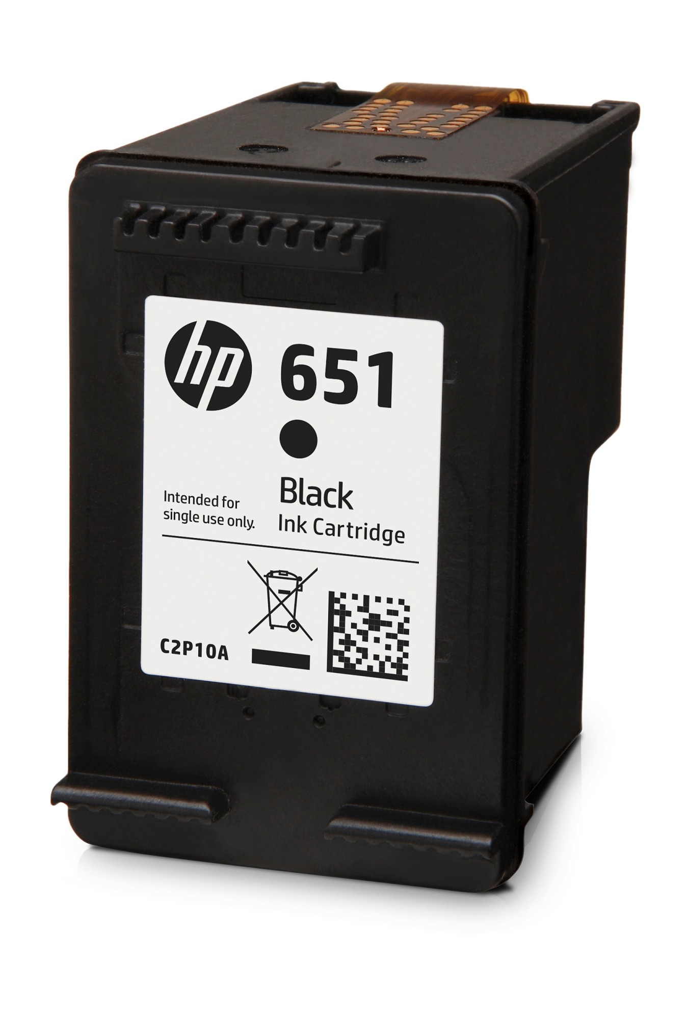 ORIGINALE HP Cartuccia d'inchiostro nero C2P10AE 651 600 pagine