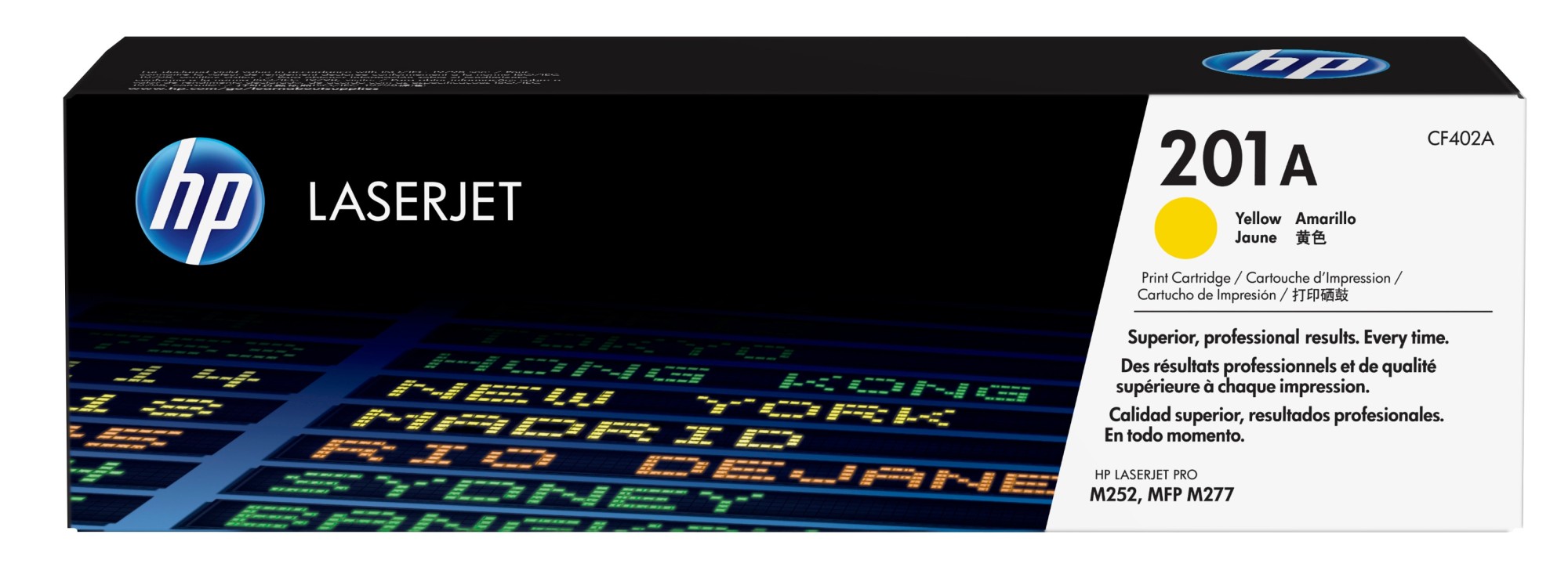 Originale HP Cartuccia Toner giallo originale LaserJet 201A Originale HP Cartuccia Toner giallo originale LaserJet 201A