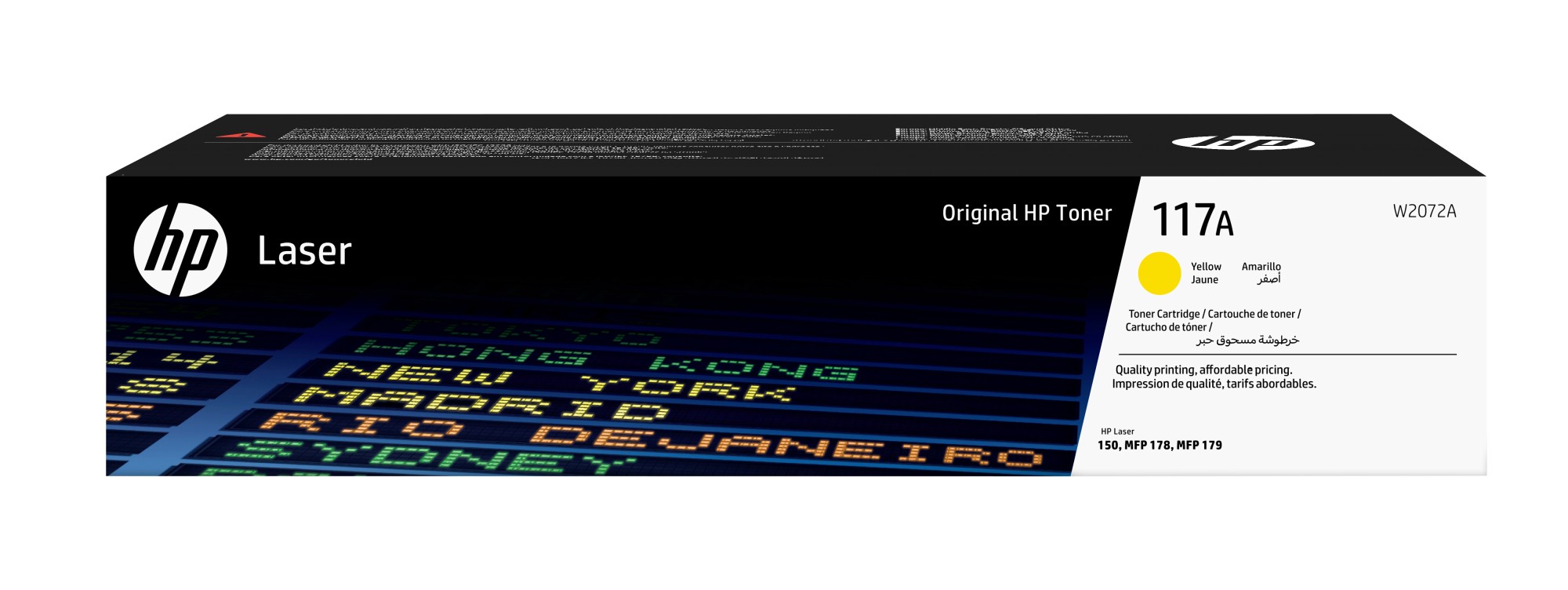 Originale HP Cartuccia toner giallo per stampante laser originale 117A