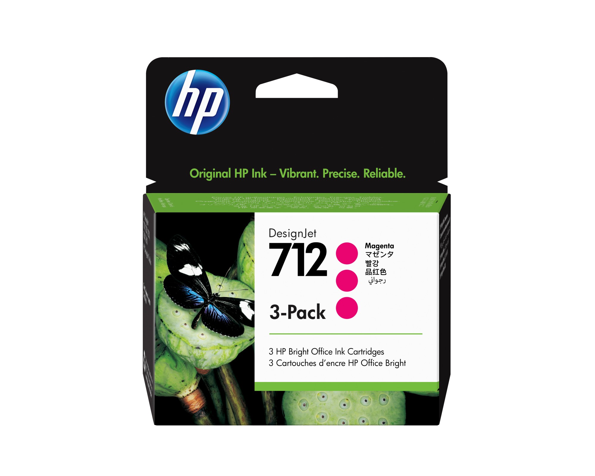 ORIGINALE HP Multipack magenta 3ED78A 712
