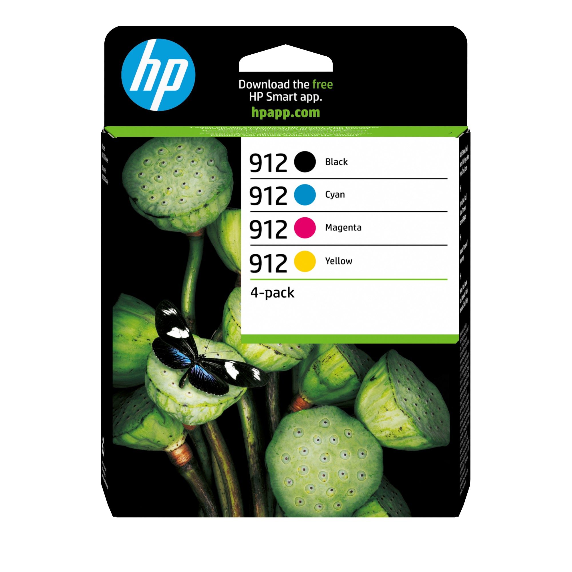ORIGINALE HP Multipack nero / ciano / magenta / giallo 6ZC74AE 912 ORIGINALE HP Multipack nero / ciano / magenta / giallo 6ZC74AE 912