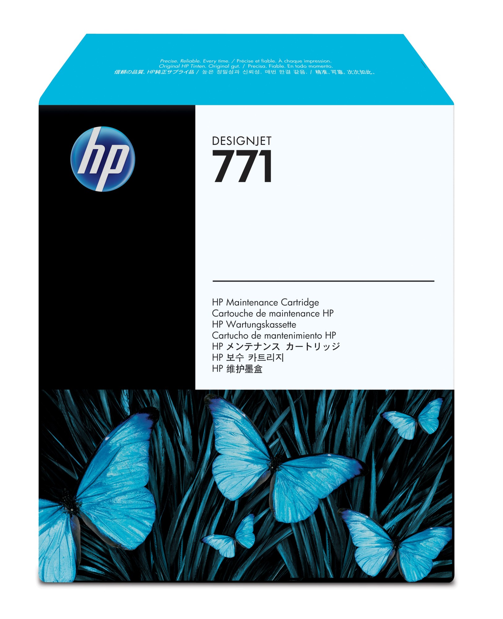ORIGINALE HP Rullo Fusore Trasparente CH644A 771 cartuccia per pulire