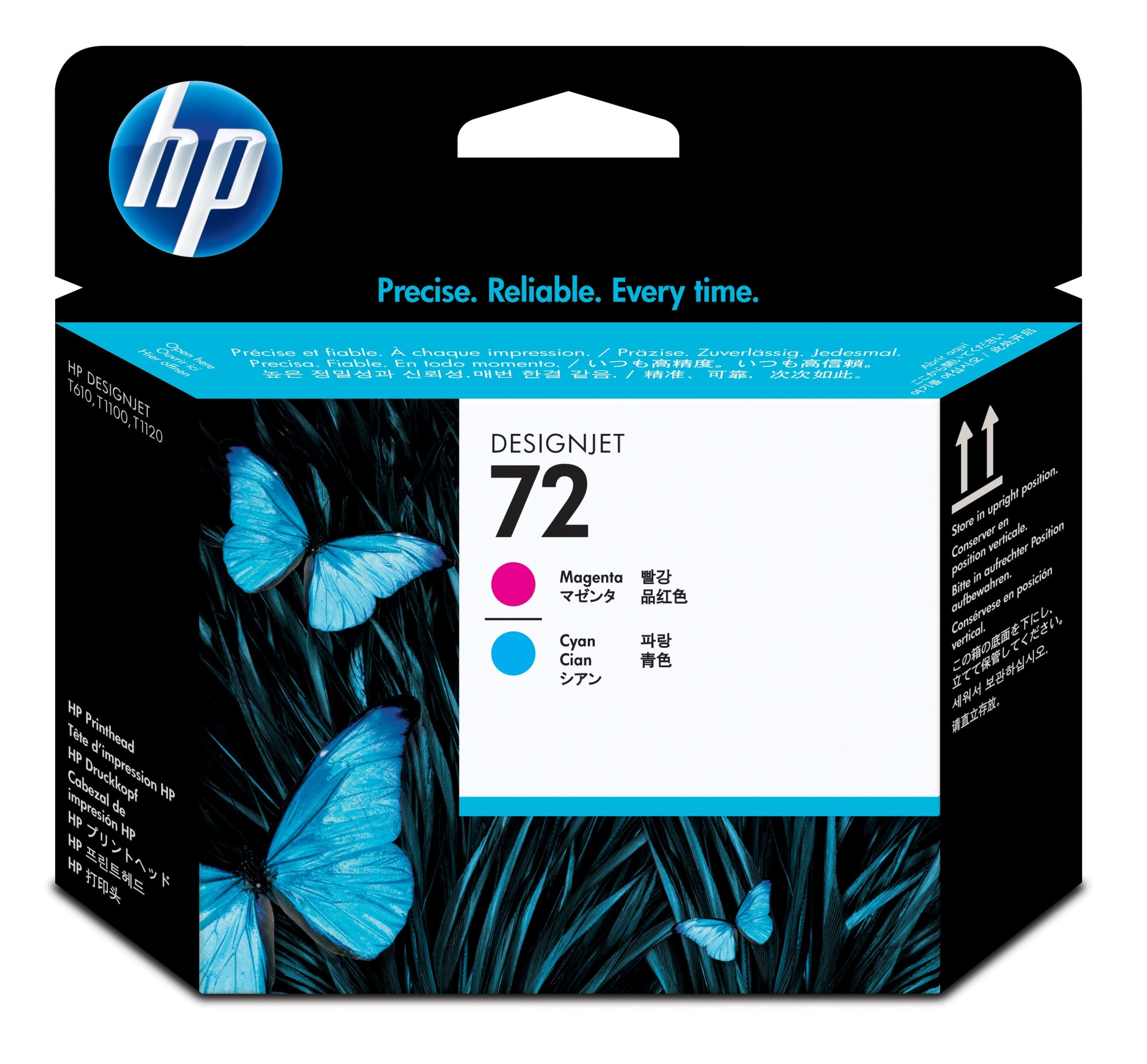 ORIGINALE HP Testina per stampa ciano / magenta C9383A 72