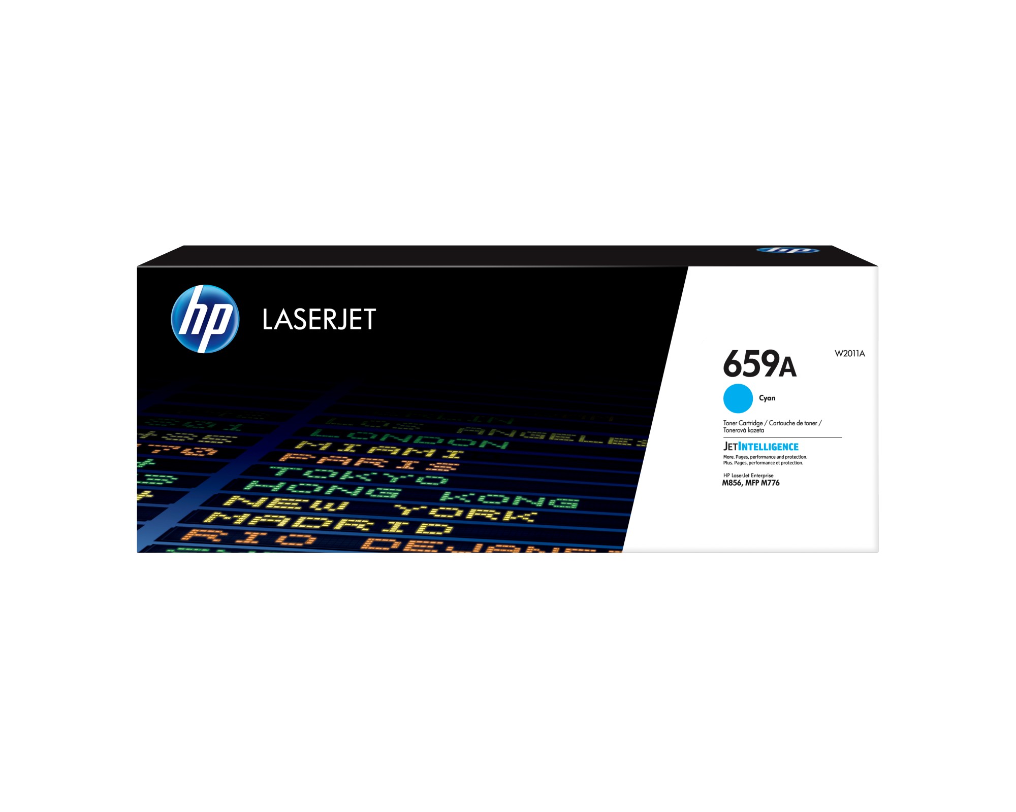 ORIGINALE HP toner ciano W2011A 659A 13000 pagine ORIGINALE HP toner ciano W2011A 659A 13000 pagine