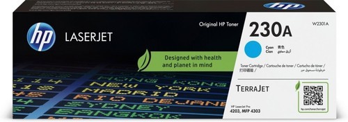 ORIGINALE HP toner ciano W2301A 230A 1800 pagine