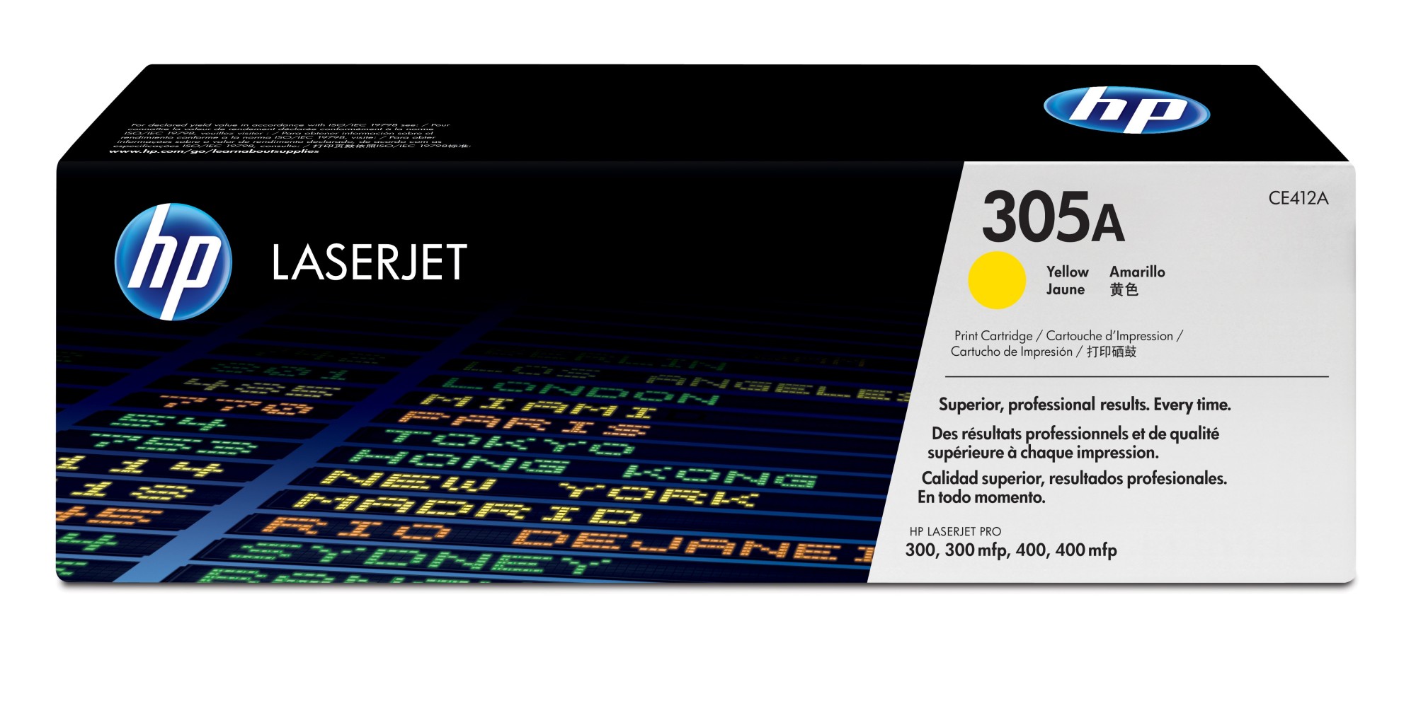 ORIGINALE HP toner giallo CE412A 305A 2600 pagine ORIGINALE HP toner giallo CE412A 305A 2600 pagine