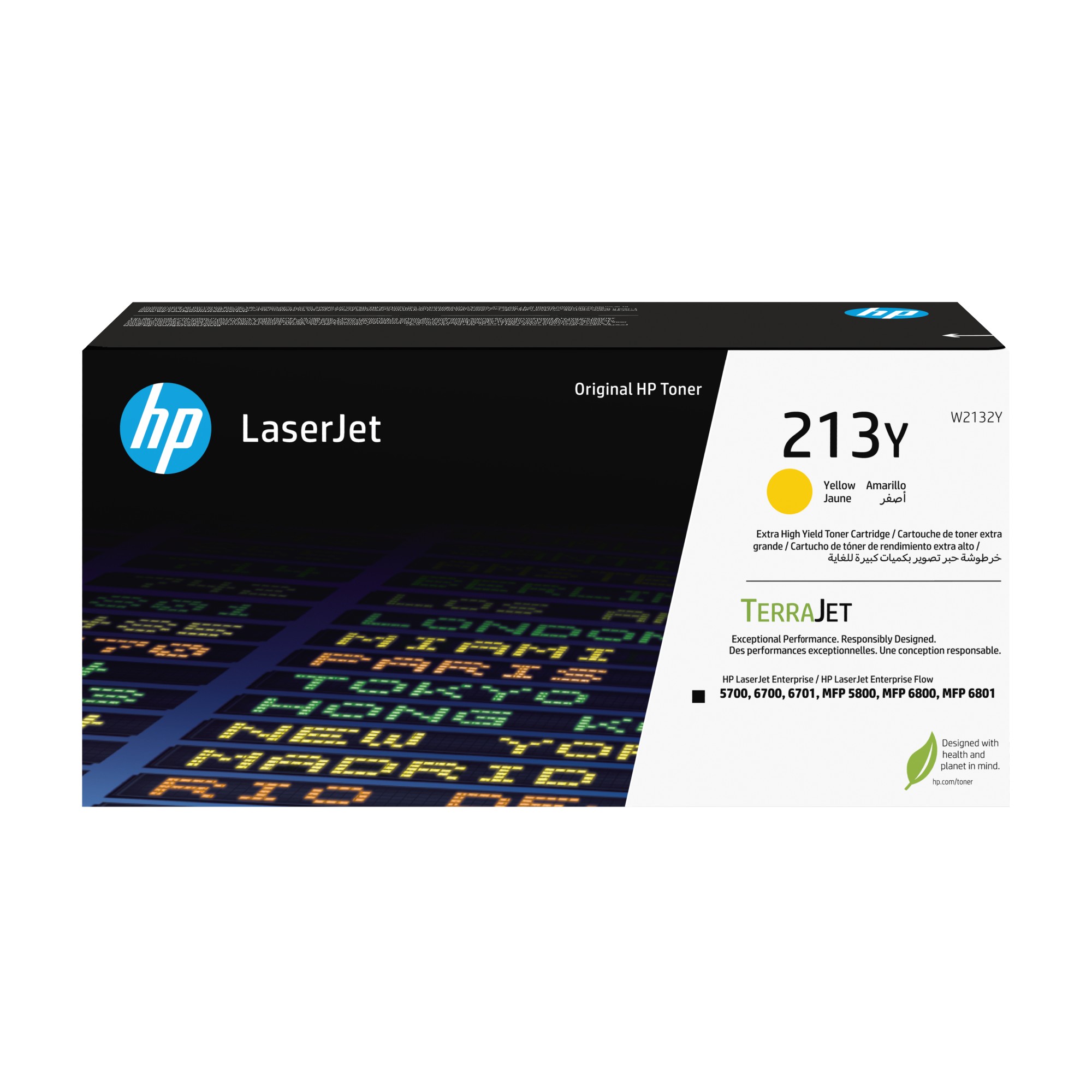 ORIGINALE HP toner giallo W2132Y 213Y 12000 pagine Cartuccia toner originale giallo ad altissima capacit? LaserJet HP 213Y ORIGINALE HP toner giallo W2132Y 213Y 12000 pagine Cartuccia toner originale giallo ad altissima capacit? LaserJet HP 213Y
