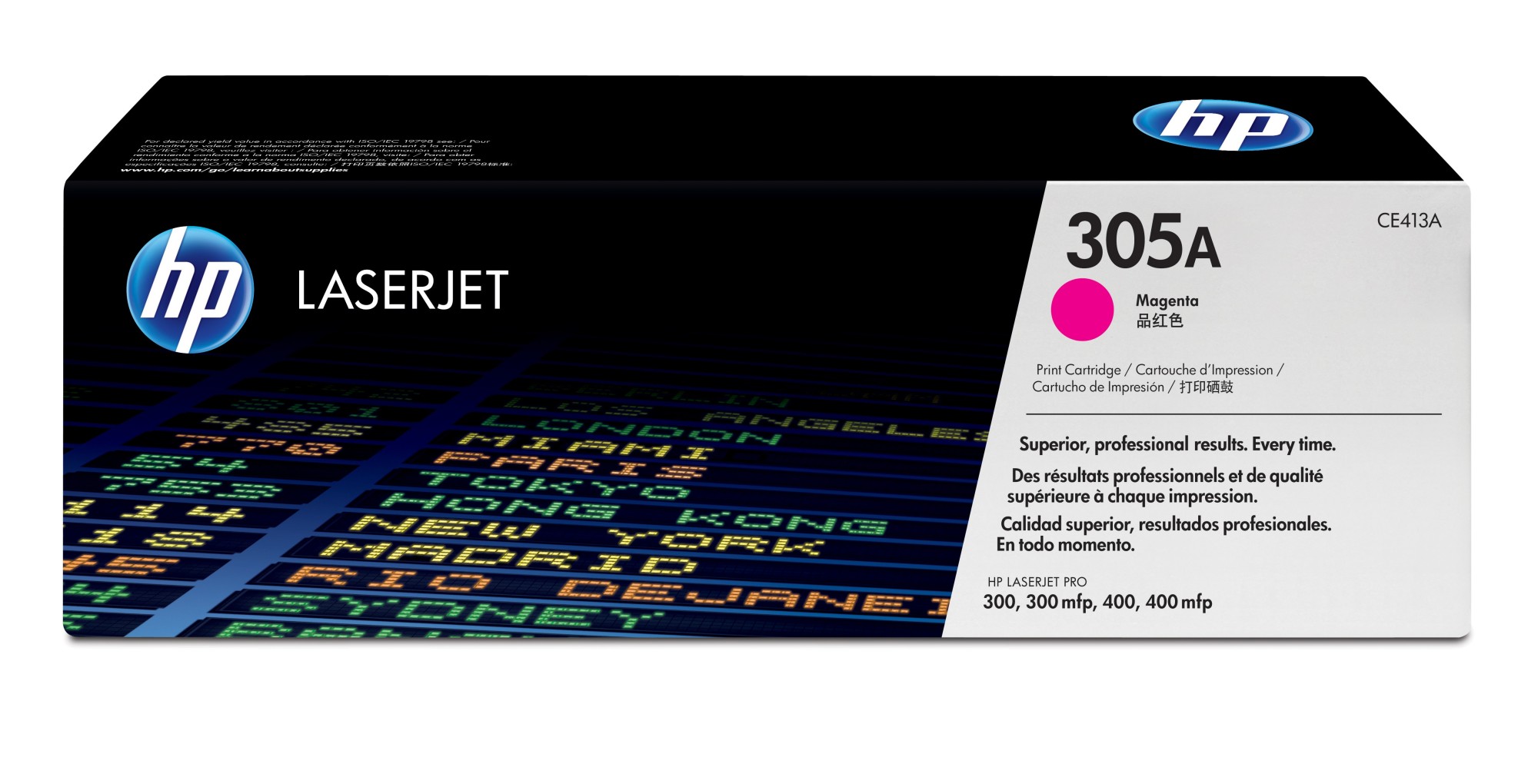 ORIGINALE HP toner magenta CE413A 305A 2600 pagine ORIGINALE HP toner magenta CE413A 305A 2600 pagine