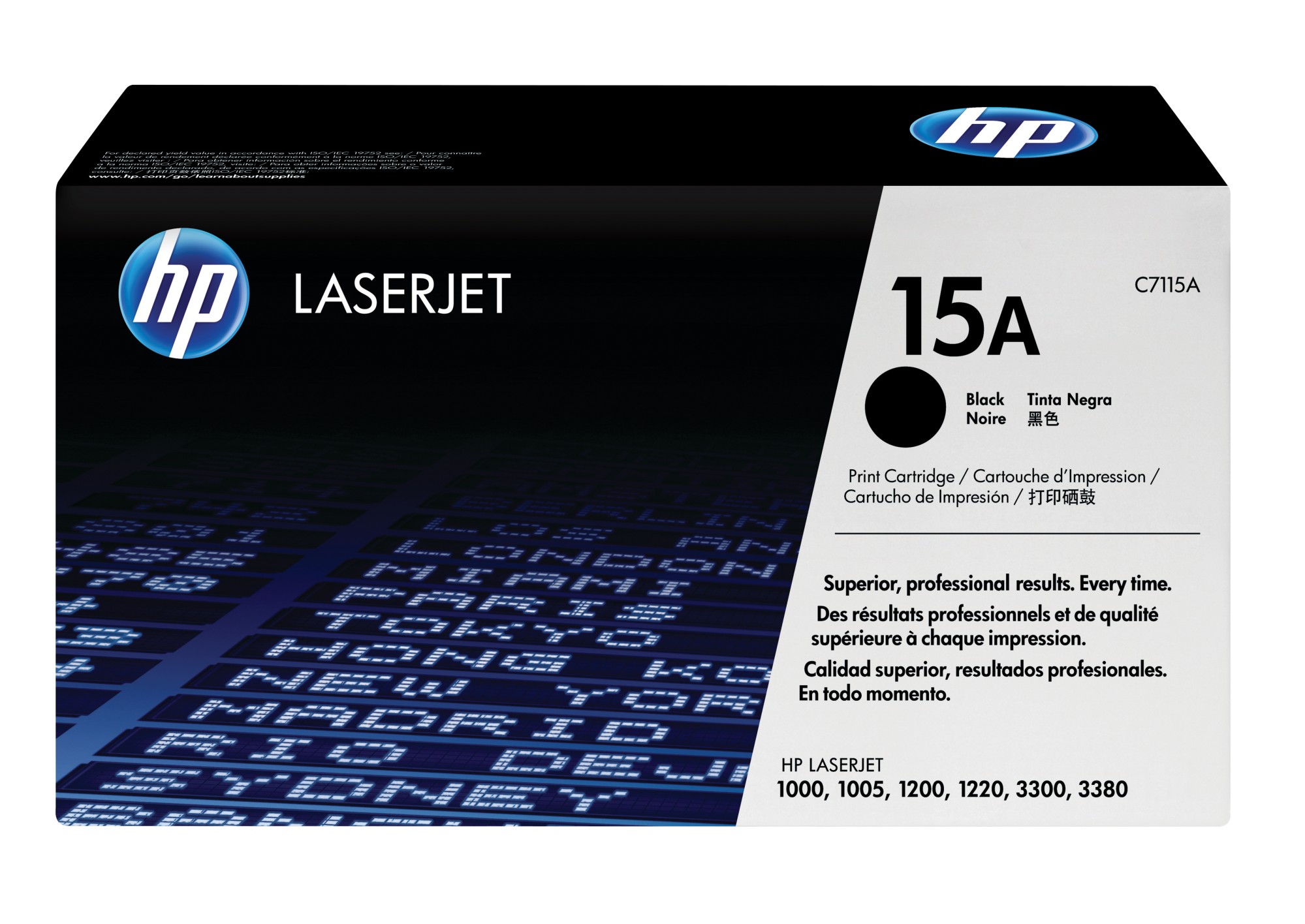 ORIGINALE HP toner nero C7115A 15A 2500 pagine ORIGINALE HP toner nero C7115A 15A 2500 pagine