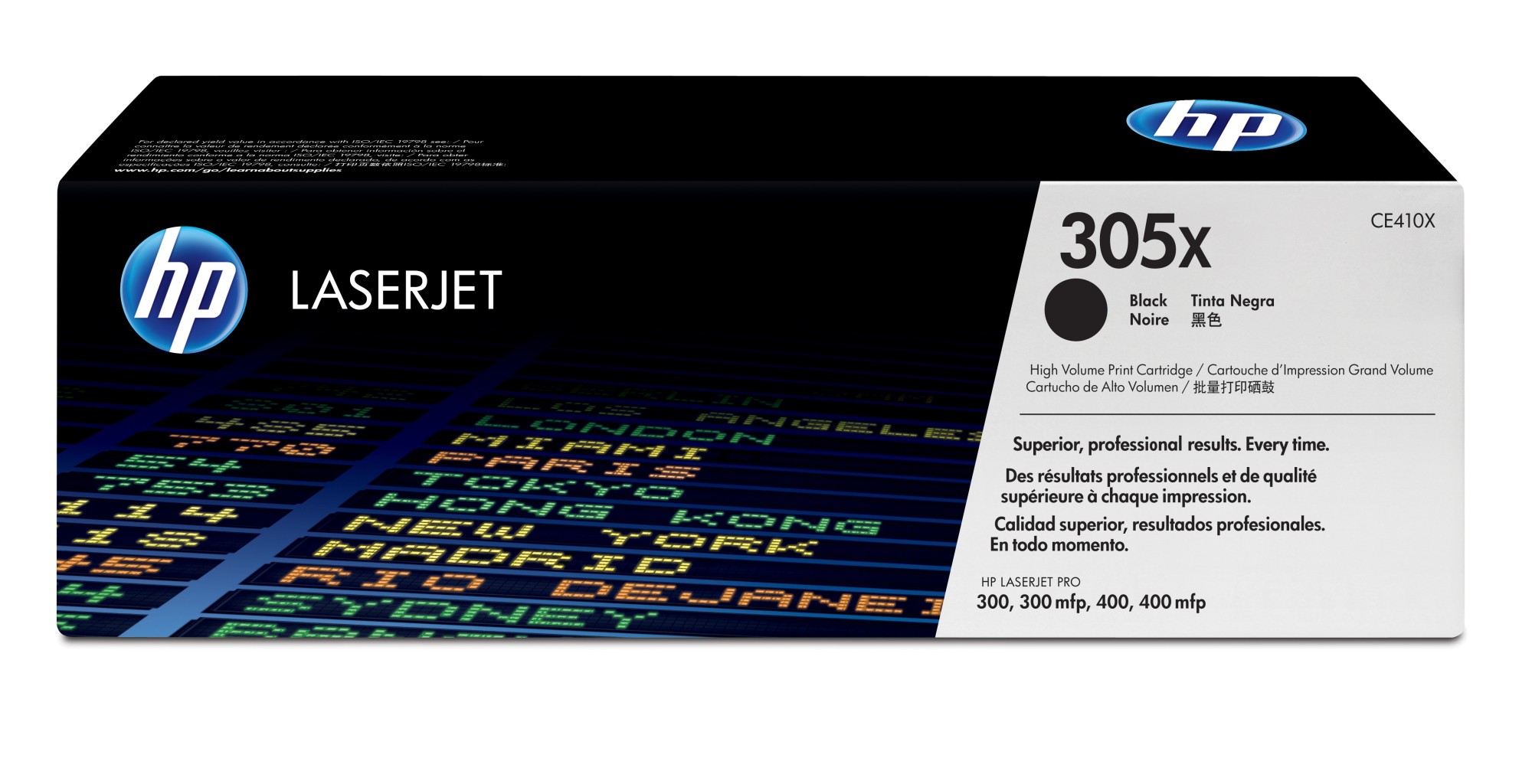 ORIGINALE HP toner nero CE410X 305X 4000 pagine