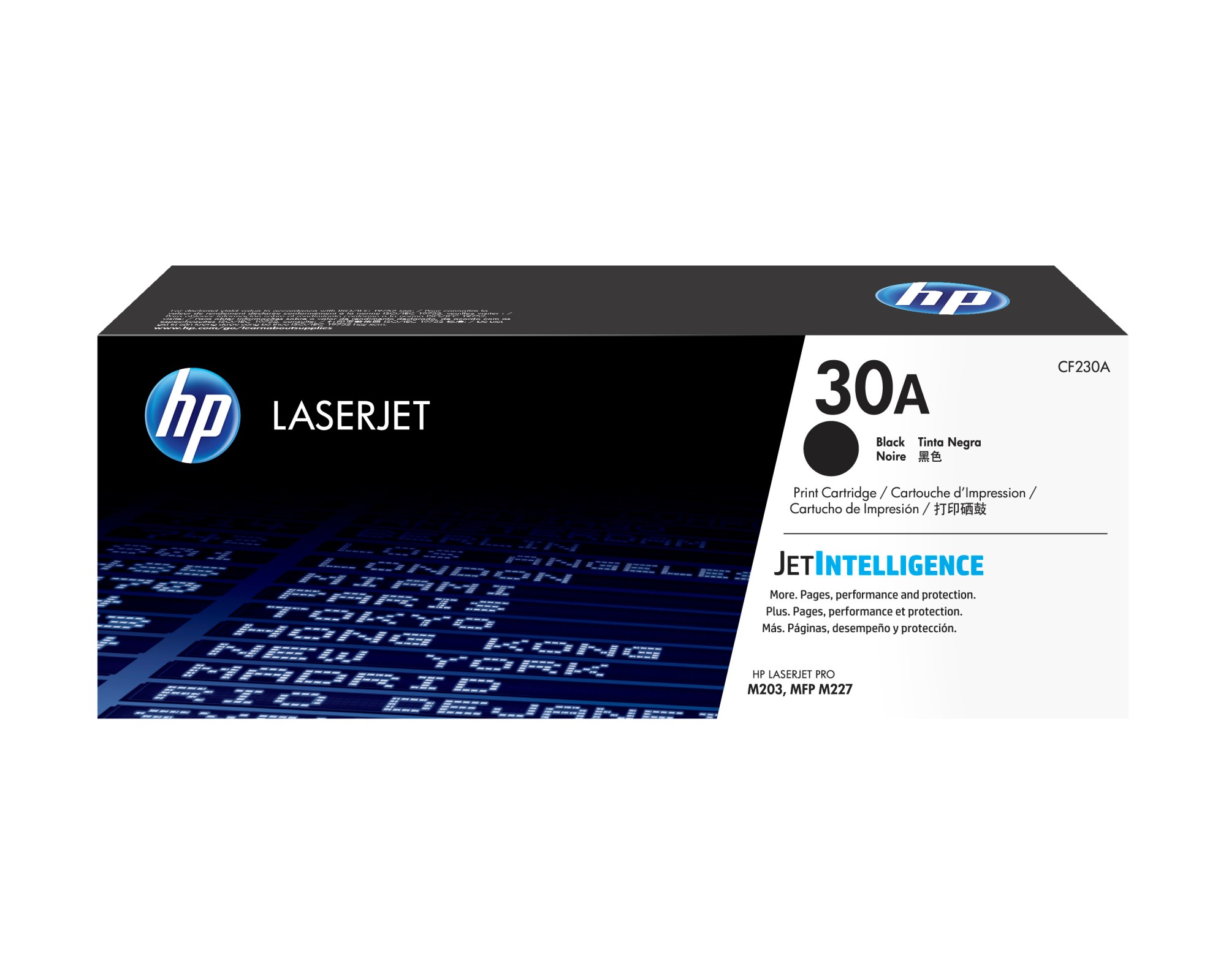 ORIGINALE HP toner nero CF230A 30A 1600 pagine