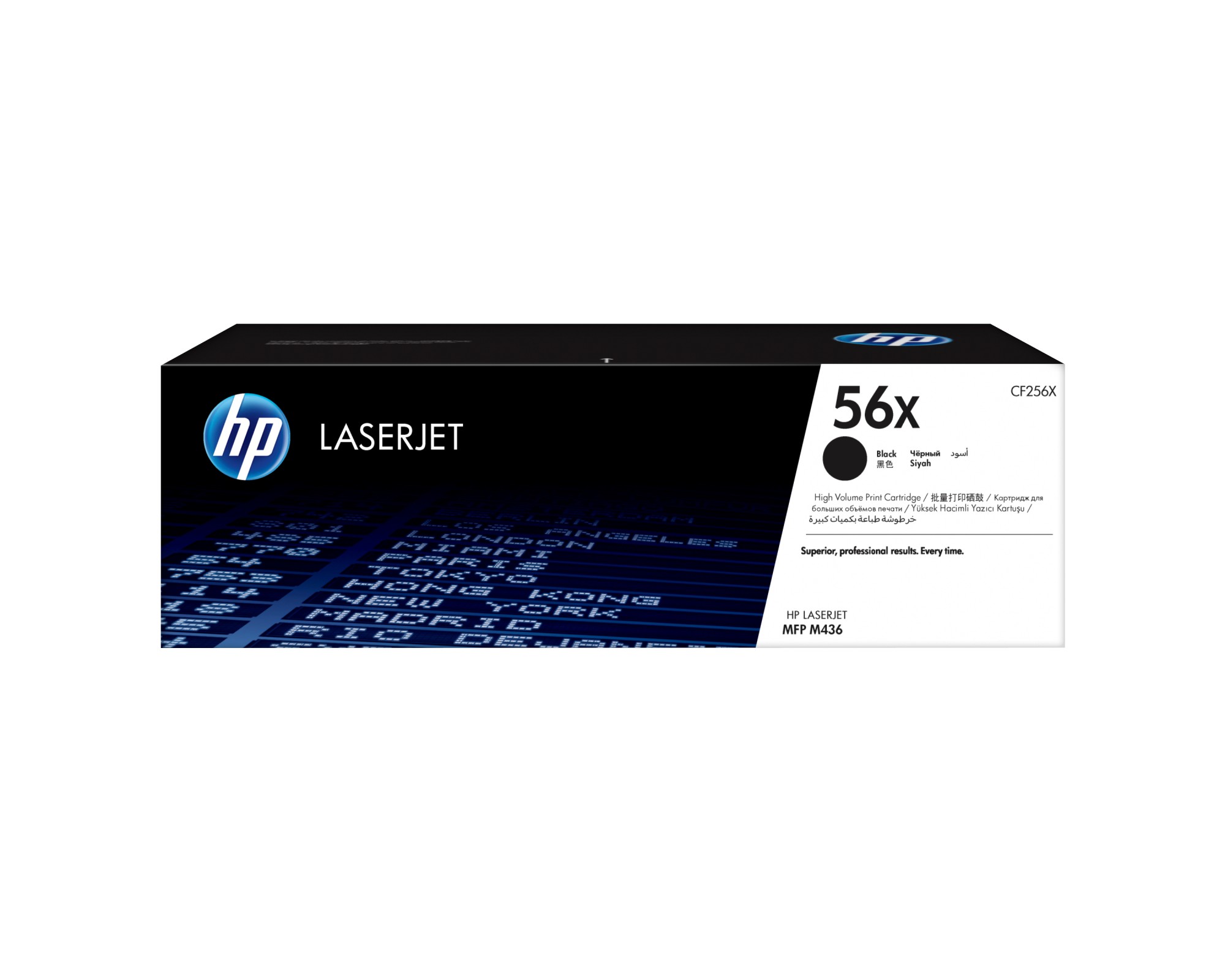 ORIGINALE HP toner nero CF256X 56X 13700 pagine
