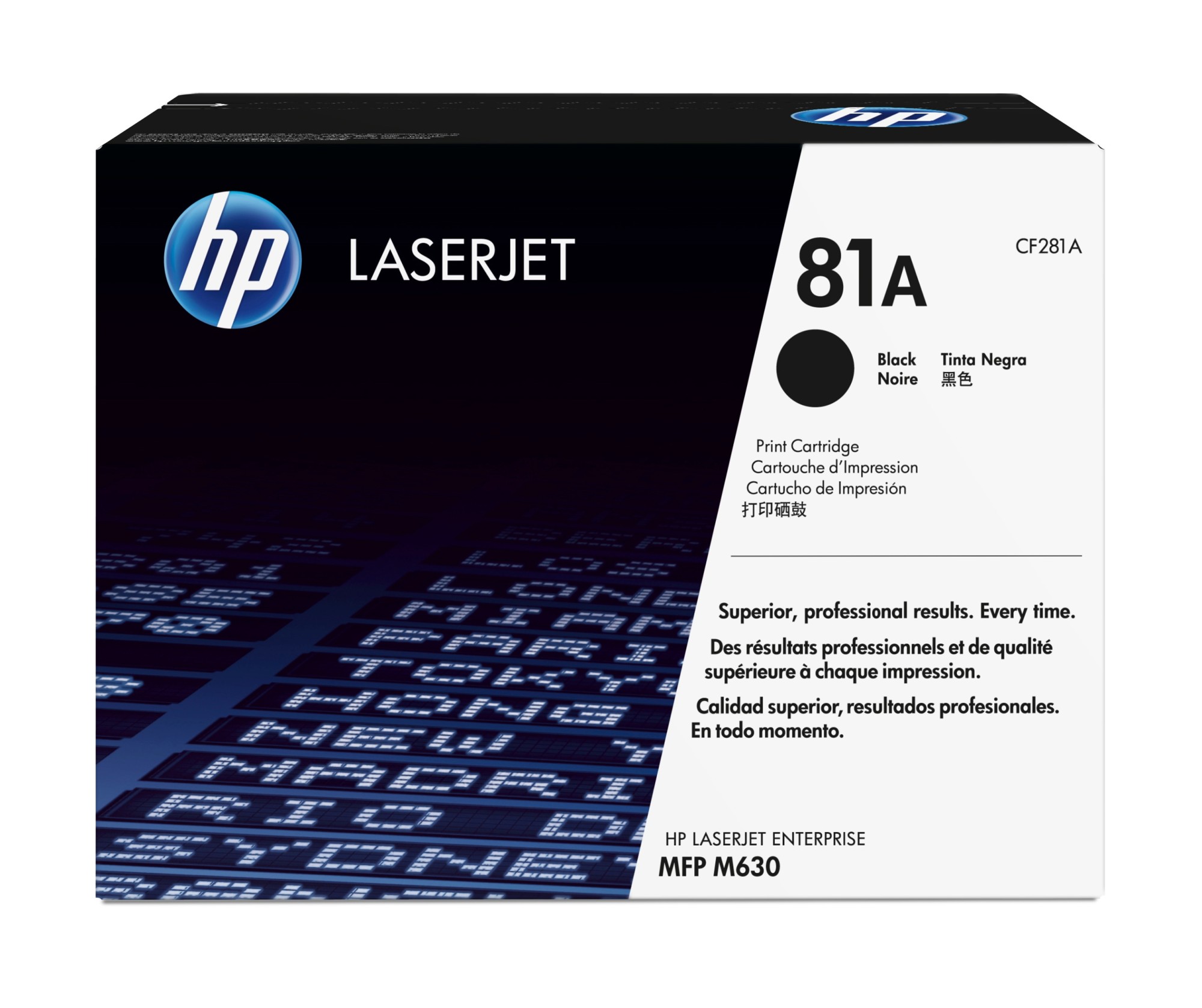 ORIGINALE HP toner nero CF281A 81A 10500 pagine standard
