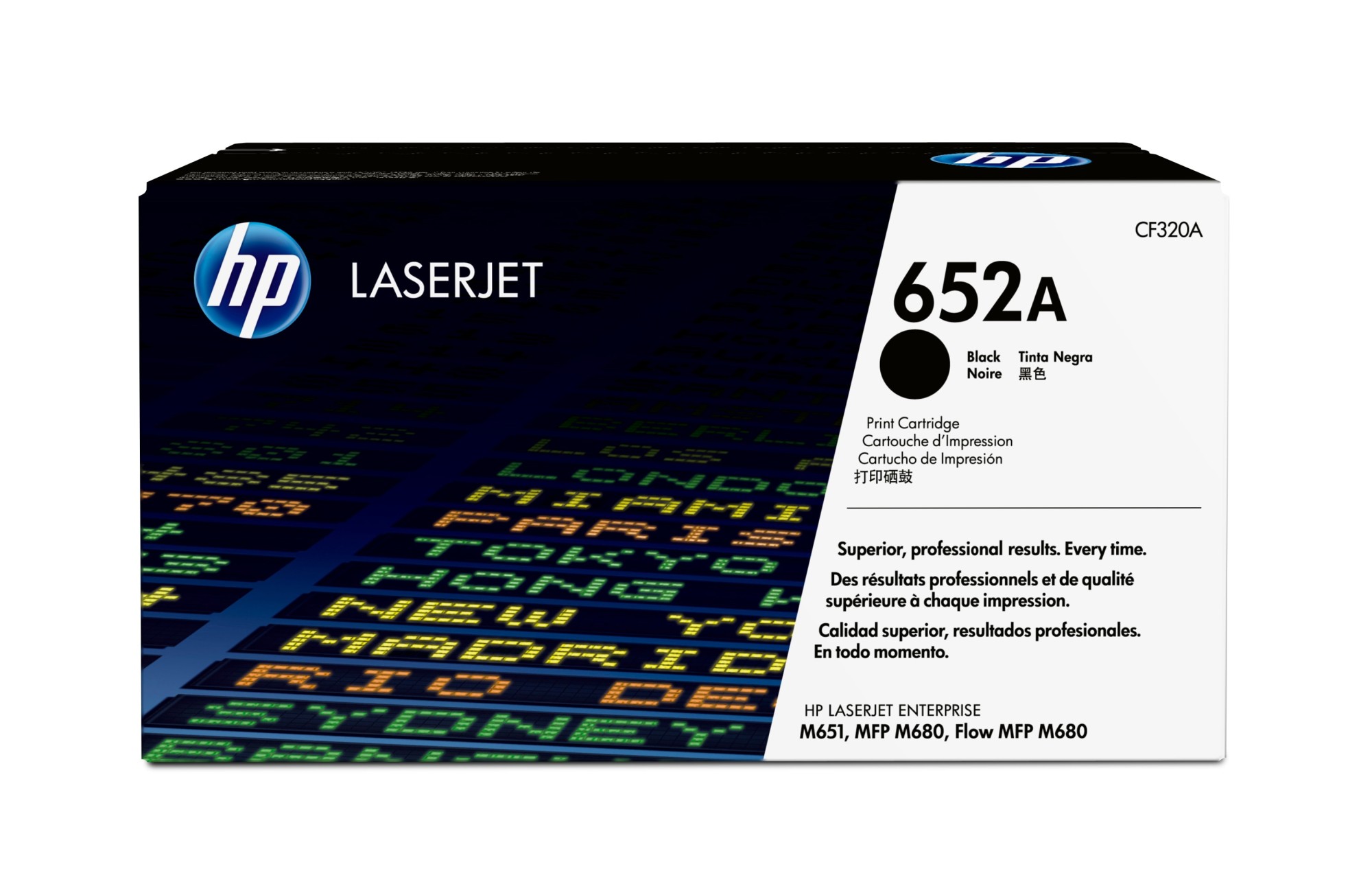 ORIGINALE HP toner nero CF320A 652A 11500 pagine ORIGINALE HP toner nero CF320A 652A 11500 pagine