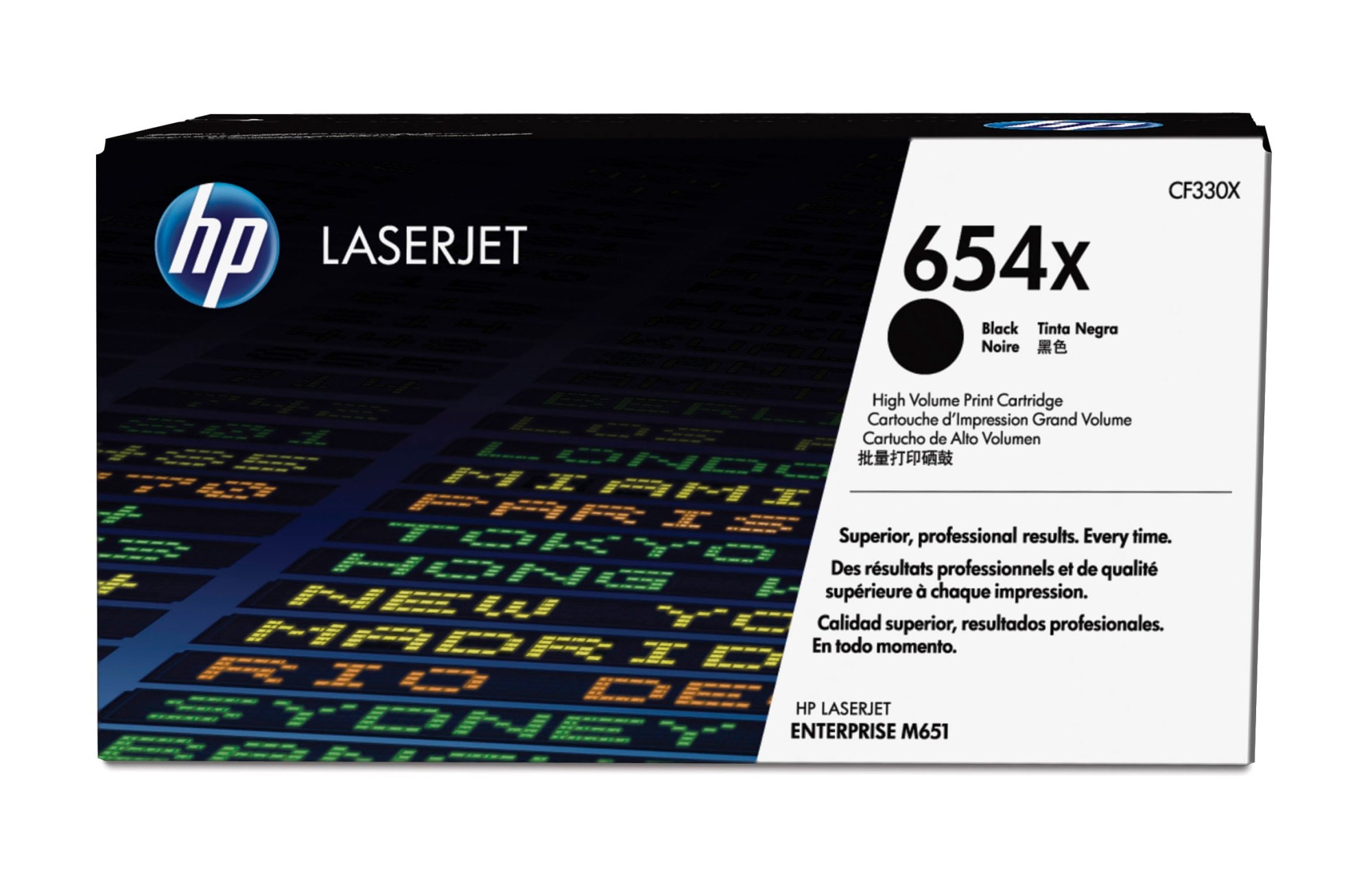 ORIGINALE HP toner nero CF330X 654X 20500 pagine ORIGINALE HP toner nero CF330X 654X 20500 pagine