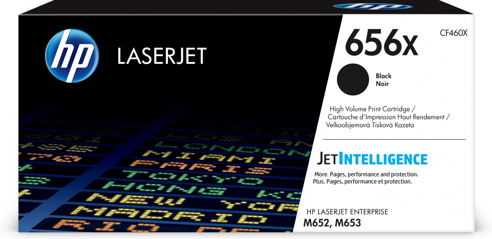 ORIGINALE HP toner nero CF460X 656X 27000 pagine ORIGINALE HP toner nero CF460X 656X 27000 pagine