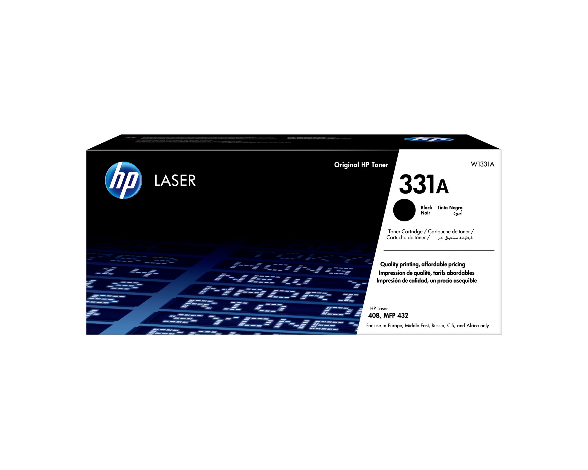 ORIGINALE HP toner nero W1331A 331A 5000 pagine