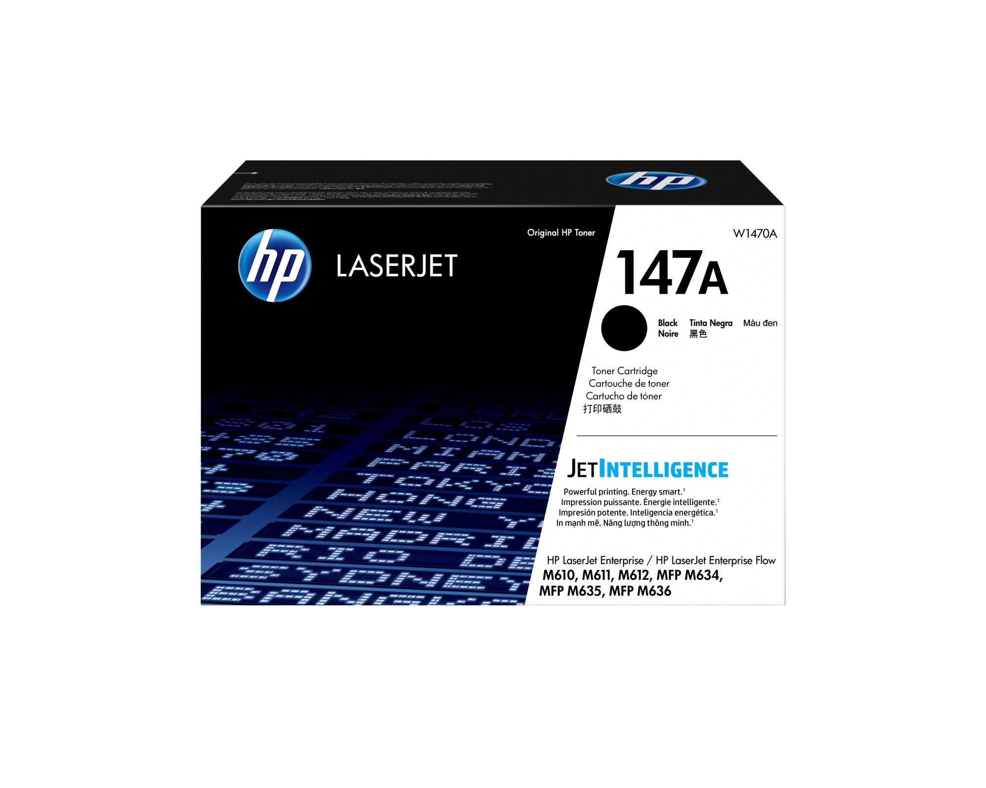 ORIGINALE HP toner nero W1470A 147A 10500 pagine