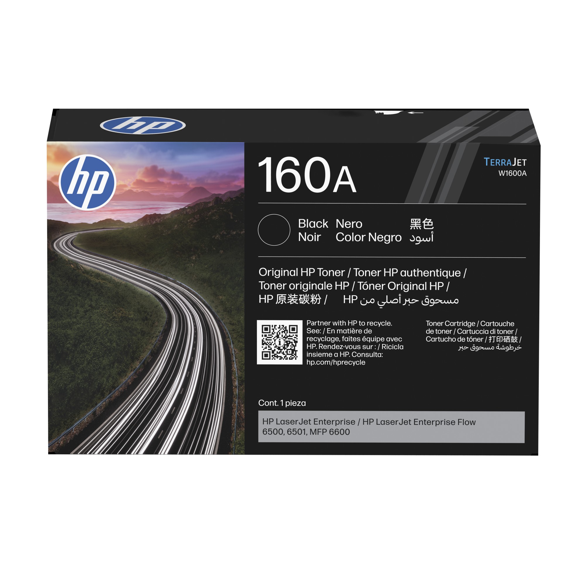 ORIGINALE HP toner nero W1600A 160A 10500 pagine Cartuccia toner nero originale HP LaserJet 160A ORIGINALE HP toner nero W1600A 160A 10500 pagine Cartuccia toner nero originale HP LaserJet 160A