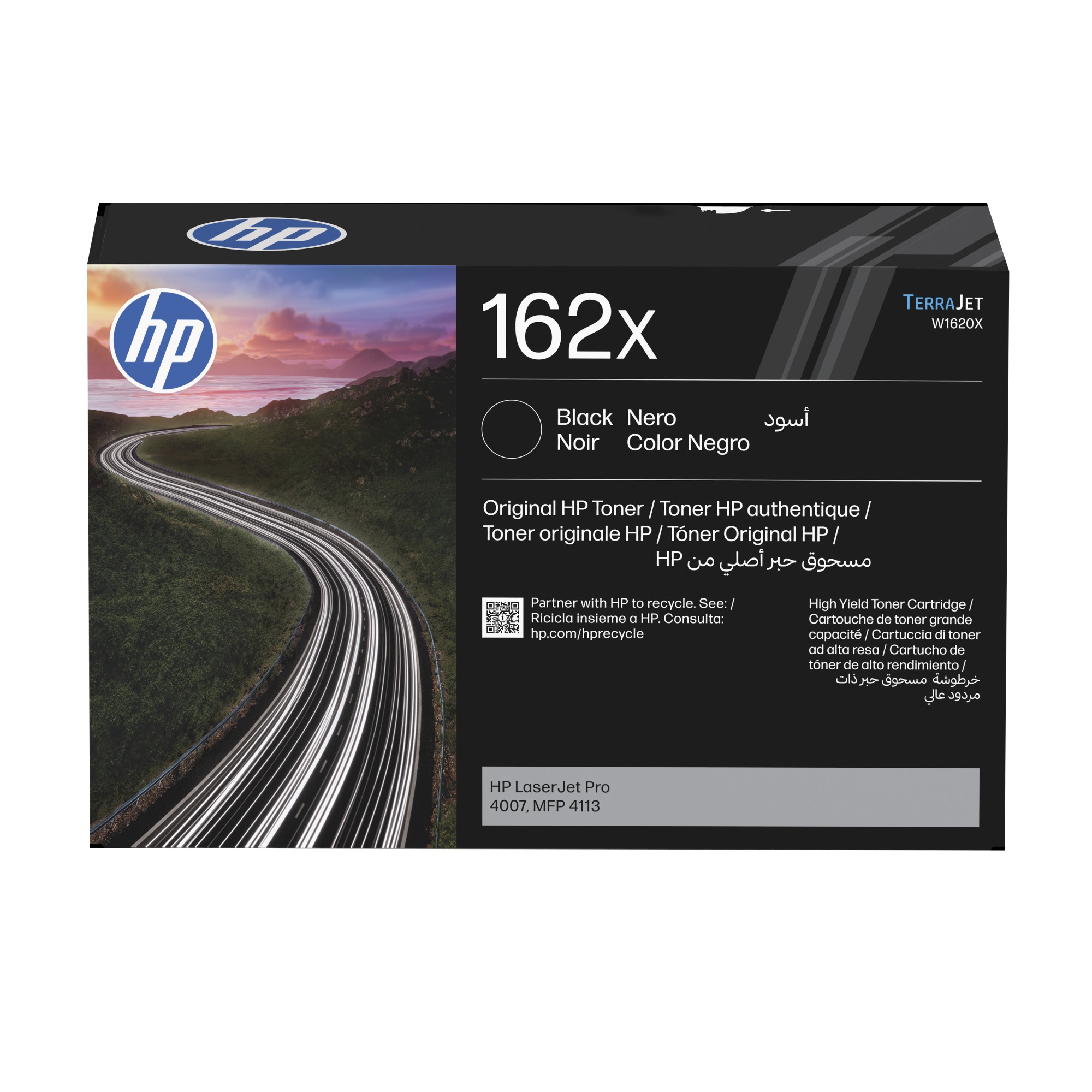 ORIGINALE HP toner nero W1620X 162X 10000 pagine Cartuccia toner nero originale HP LaserJet 162X ORIGINALE HP toner nero W1620X 162X 10000 pagine Cartuccia toner nero originale HP LaserJet 162X