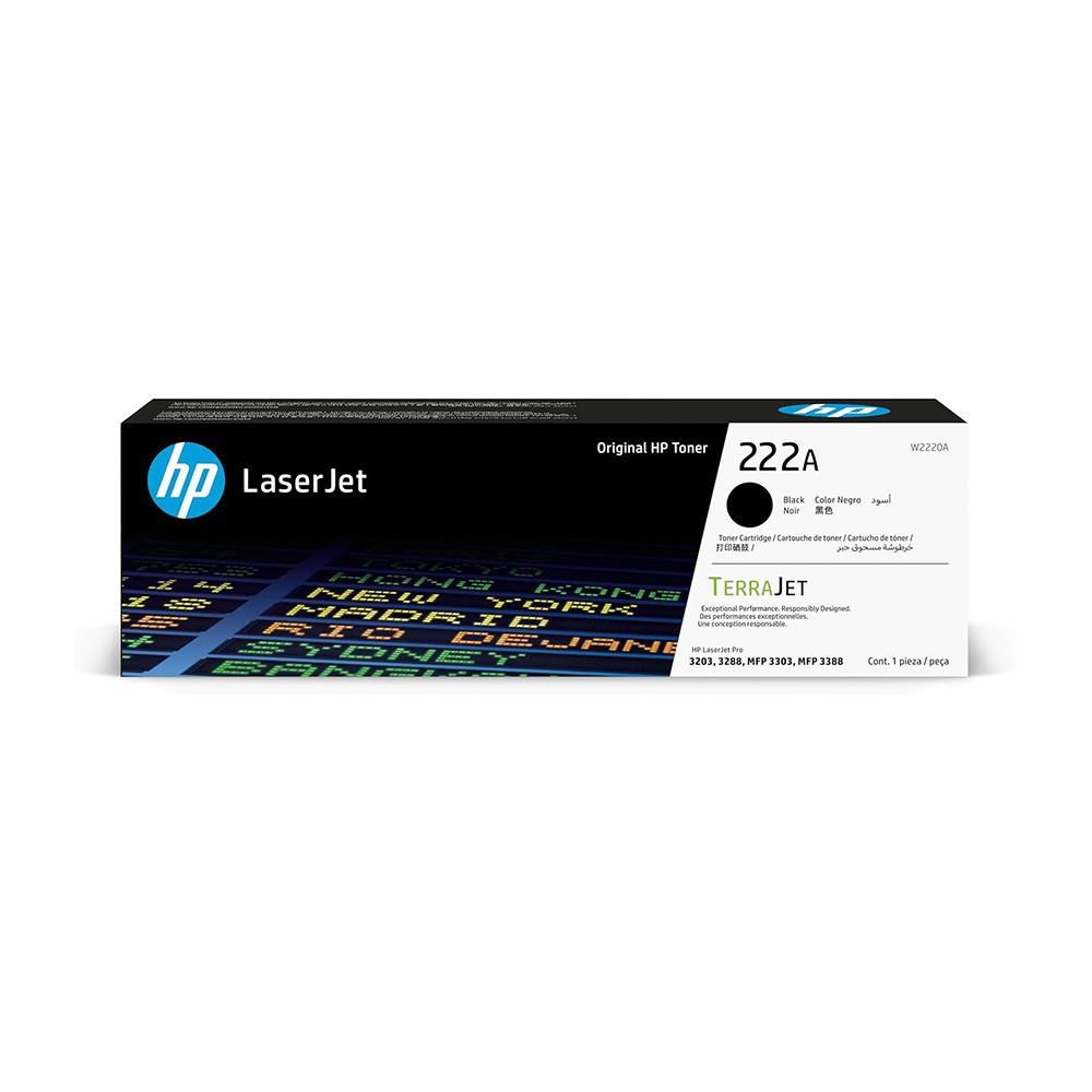 ORIGINALE HP toner nero W2220A 222A 1300 pagine ORIGINALE HP toner nero W2220A 222A 1300 pagine