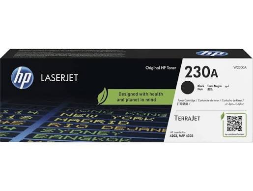ORIGINALE HP toner nero W2300A 230A 2000 pagine ORIGINALE HP toner nero W2300A 230A 2000 pagine