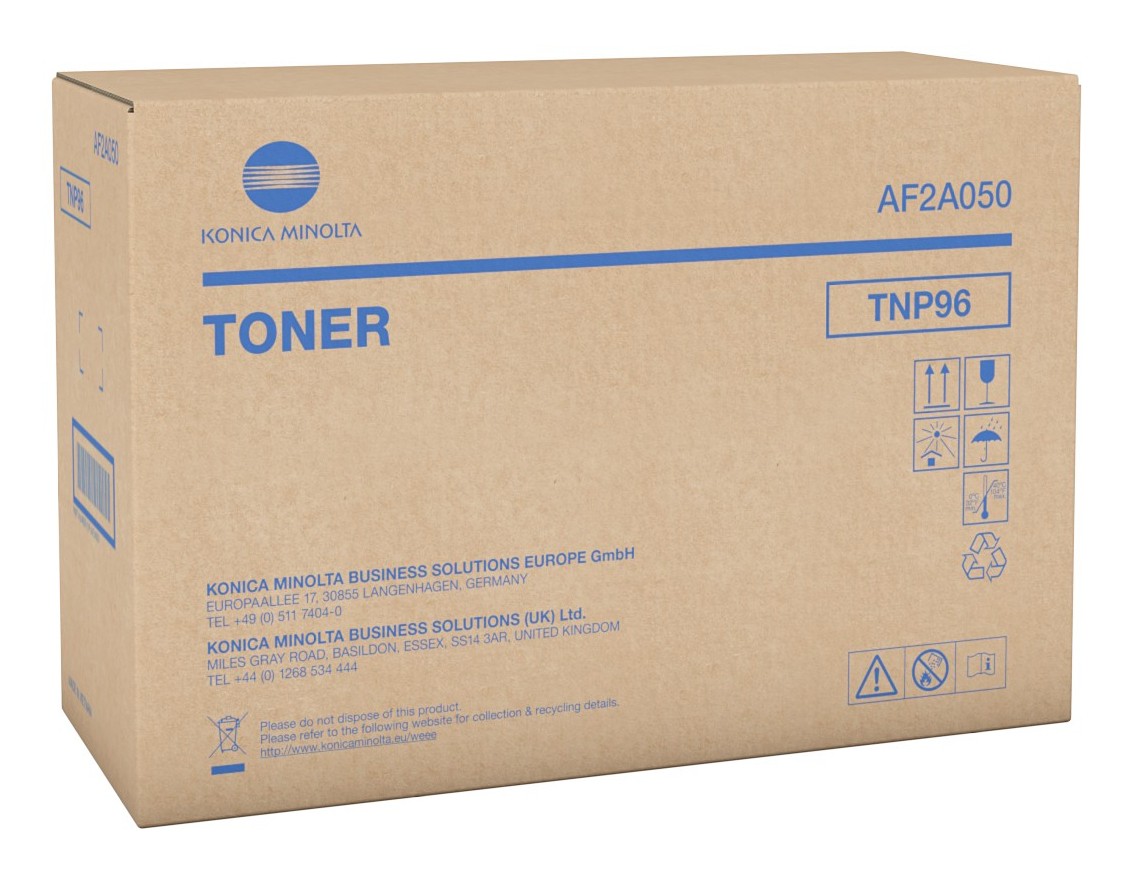 ORIGINALE Konica Minolta toner nero AF2A050 TNP-96 18000 pagine ORIGINALE Konica Minolta toner nero AF2A050 TNP-96 18000 pagine