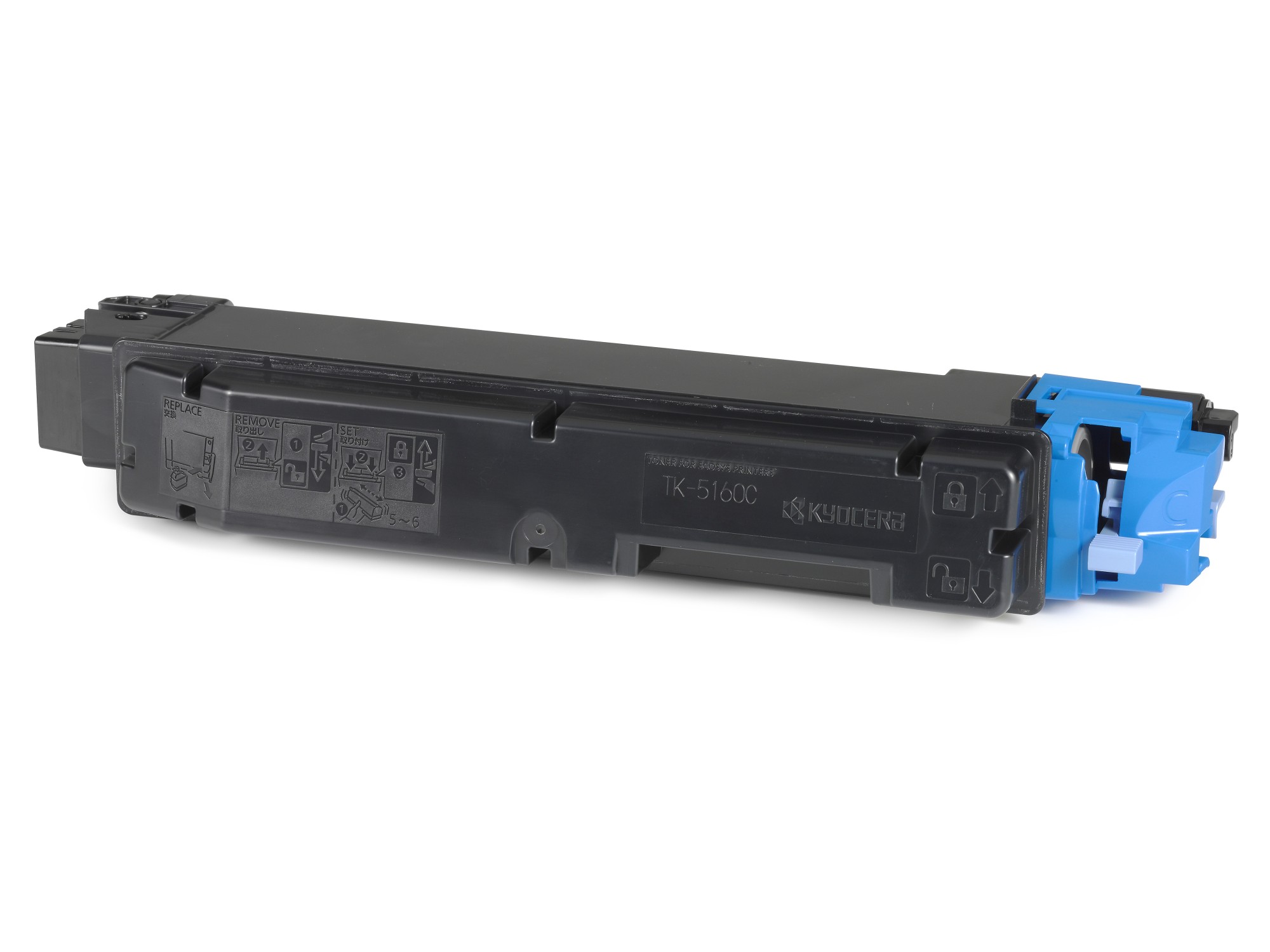ORIGINALE Kyocera toner ciano TK-5160C 1T02NTCNL0 12000 pagine ORIGINALE Kyocera toner ciano TK-5160C 1T02NTCNL0 12000 pagine