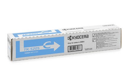 ORIGINALE Kyocera toner ciano TK-5205C 1T02R5CNL0 12000 pagine