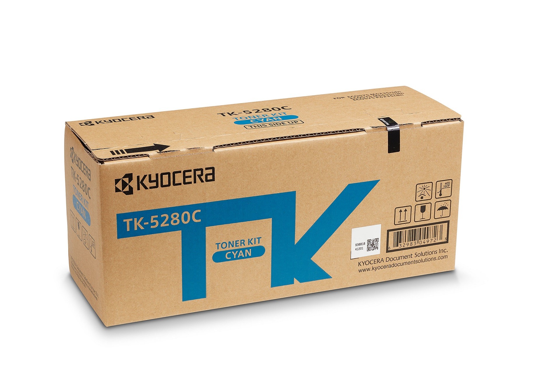 ORIGINALE Kyocera toner ciano TK-5280C 1T02TWCNL0 11000 pagine ORIGINALE Kyocera toner ciano TK-5280C 1T02TWCNL0 11000 pagine