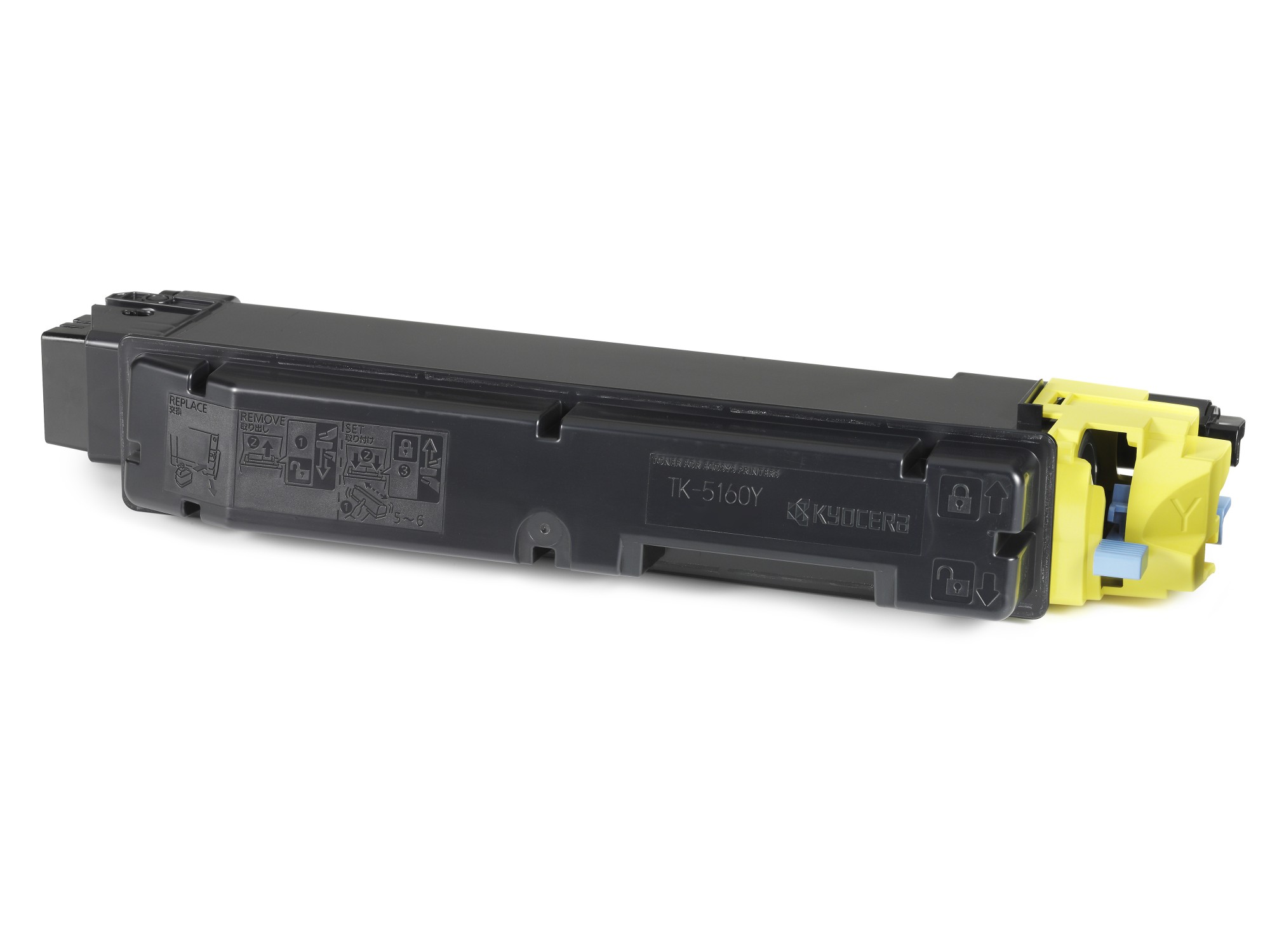 ORIGINALE Kyocera toner giallo TK-5160Y 1T02NTANL0 12000 pagine