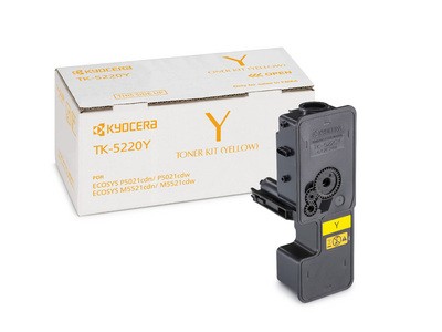 ORIGINALE Kyocera toner giallo TK-5220Y 1T02R9ANL1 1200 pagine