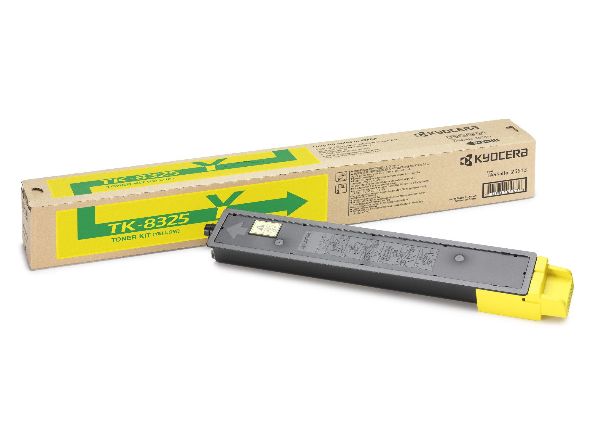ORIGINALE Kyocera toner giallo TK-8325Y 1T02NPANL0 12000 pagine