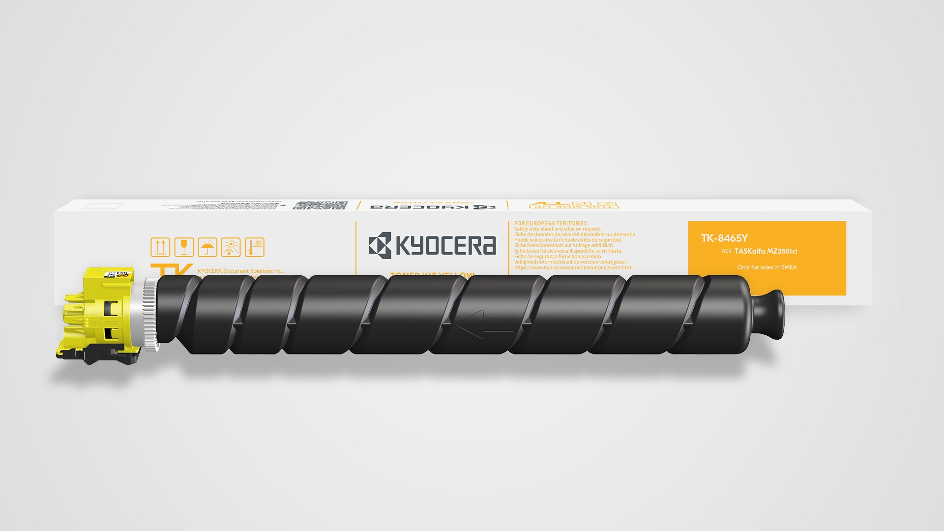 ORIGINALE Kyocera toner giallo TK-8465Y 1T0C2LANL0 20000 pagine
