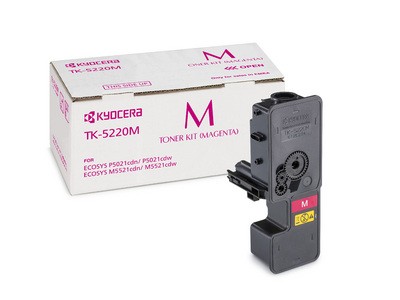 ORIGINALE Kyocera toner magenta TK-5220M 1T02R9BNL1 1200 pagine
