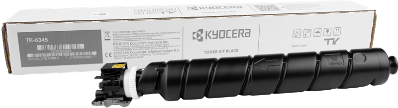 ORIGINALE Kyocera toner nero TK-6345 1T02XF0NL0 40000 pagine