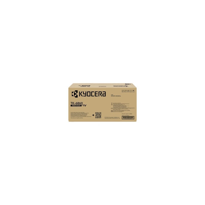 ORIGINALE Kyocera toner nero TK-6860 1T0C2V0NL0 15000 pagine