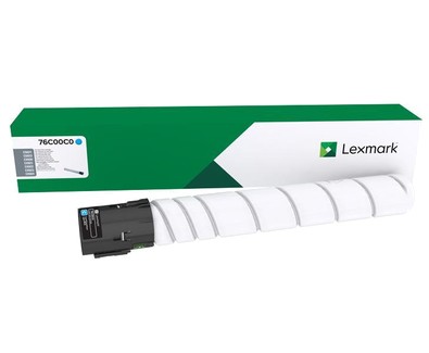 ORIGINALE Lexmark toner ciano 76C00C0 CS/CX921/923 11500 pagine