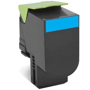 ORIGINALE Lexmark toner ciano 802HC 80C2HC0 3000 pagine cartuccia di stampa riutilizzabile ORIGINALE Lexmark toner ciano 802HC 80C2HC0 3000 pagine cartuccia di stampa riutilizzabile