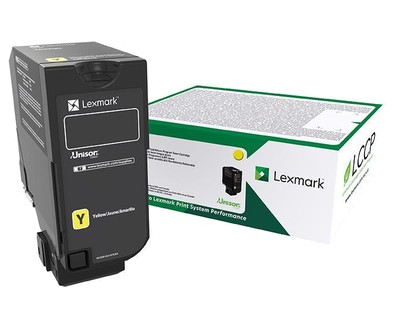 ORIGINALE Lexmark toner giallo 75B20Y0 CS/CX727 10000 pagine