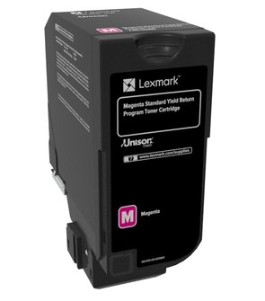 ORIGINALE Lexmark toner magenta 74C2SM0 CS/CX725 7000 pagine
