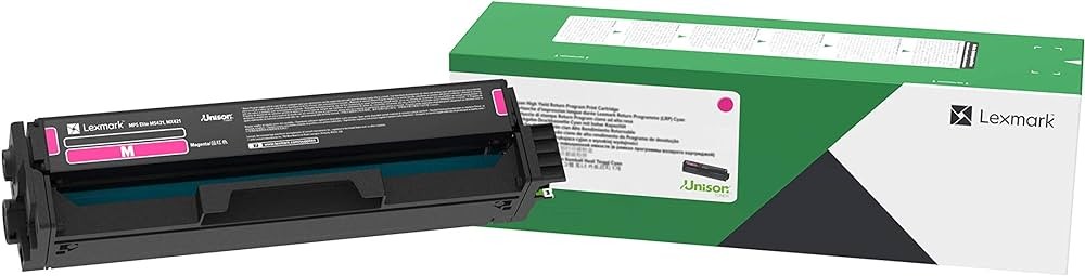ORIGINALE Lexmark toner magenta C3220M0 C/MC3224/3326/3426 1500 pagine