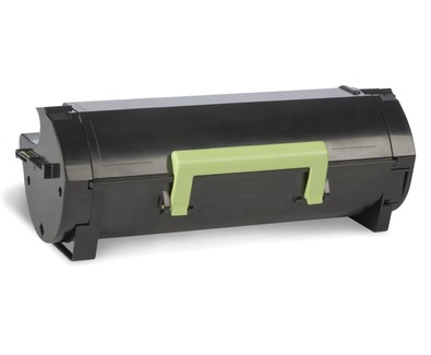 ORIGINALE Lexmark toner nero 502X 50F2X00 10000 pagine cartuccia di stampa riutilizzabile