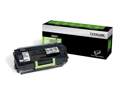 ORIGINALE Lexmark toner nero 522H 52D2H00 25000 pagine cartuccia di stampa riutilizzabile ORIGINALE Lexmark toner nero 522H 52D2H00 25000 pagine cartuccia di stampa riutilizzabile