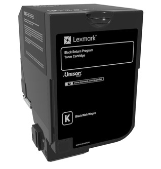ORIGINALE Lexmark toner nero 74C20K0 CS/CX725 3000 pagine