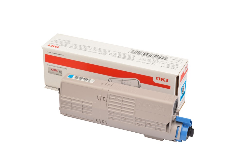 ORIGINALE OKI toner ciano 46490403 C532/C542 1500 pagine ORIGINALE OKI toner ciano 46490403 C532/C542 1500 pagine
